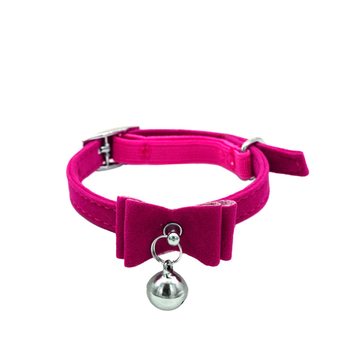 Bow & Bell Pet Collar for Cats & Small Dogs_CWMM7430