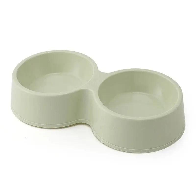 Double Pet Bowl Non-Slip Dog Cat Food Bowl_CWMM5113