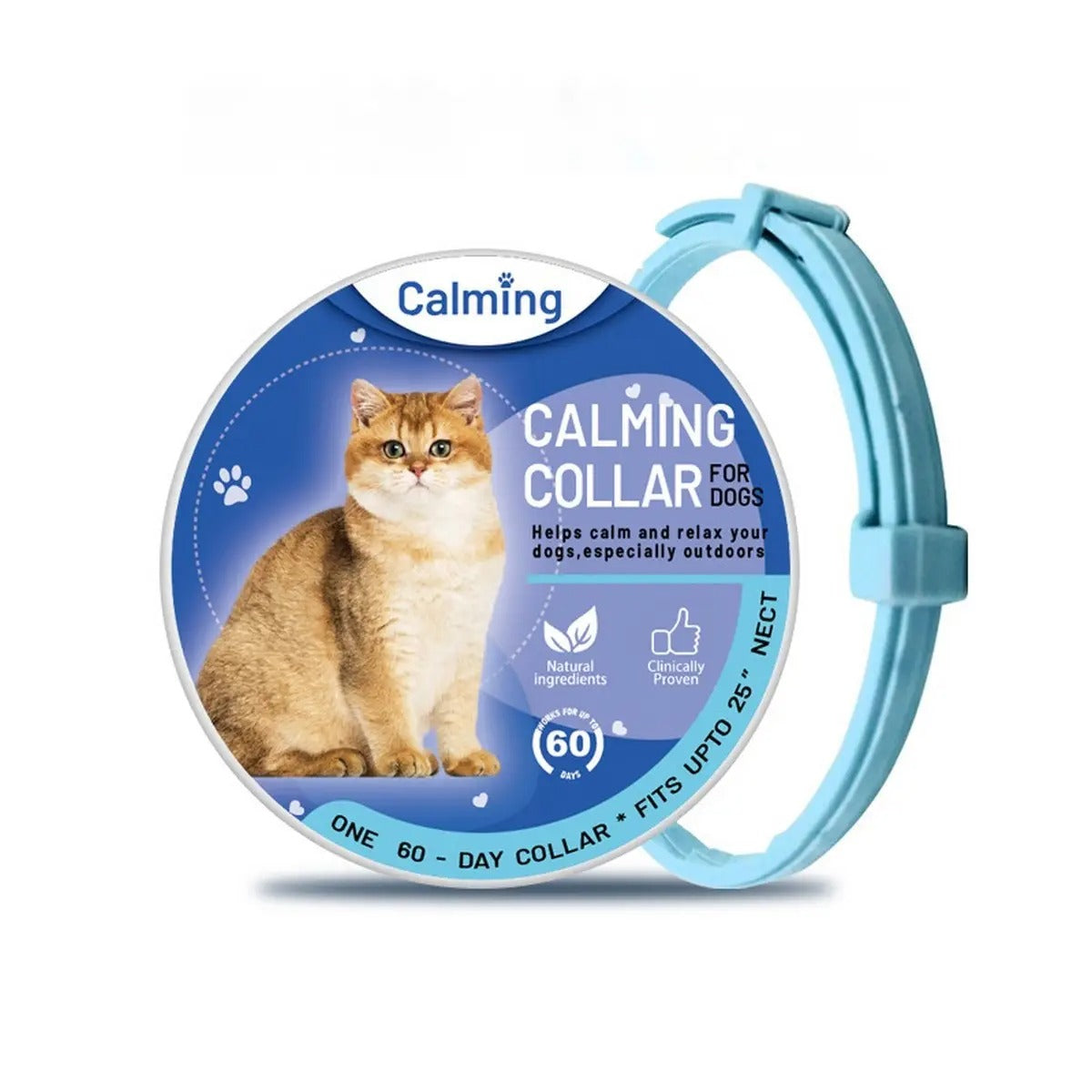 Pet Calming Collar Stress Relief for Cats Dogs_CWMM6492