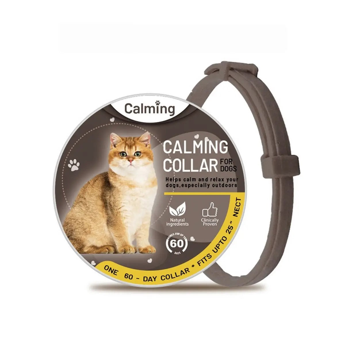 Pet Calming Collar Stress Relief for Cats Dogs_CWMM6492
