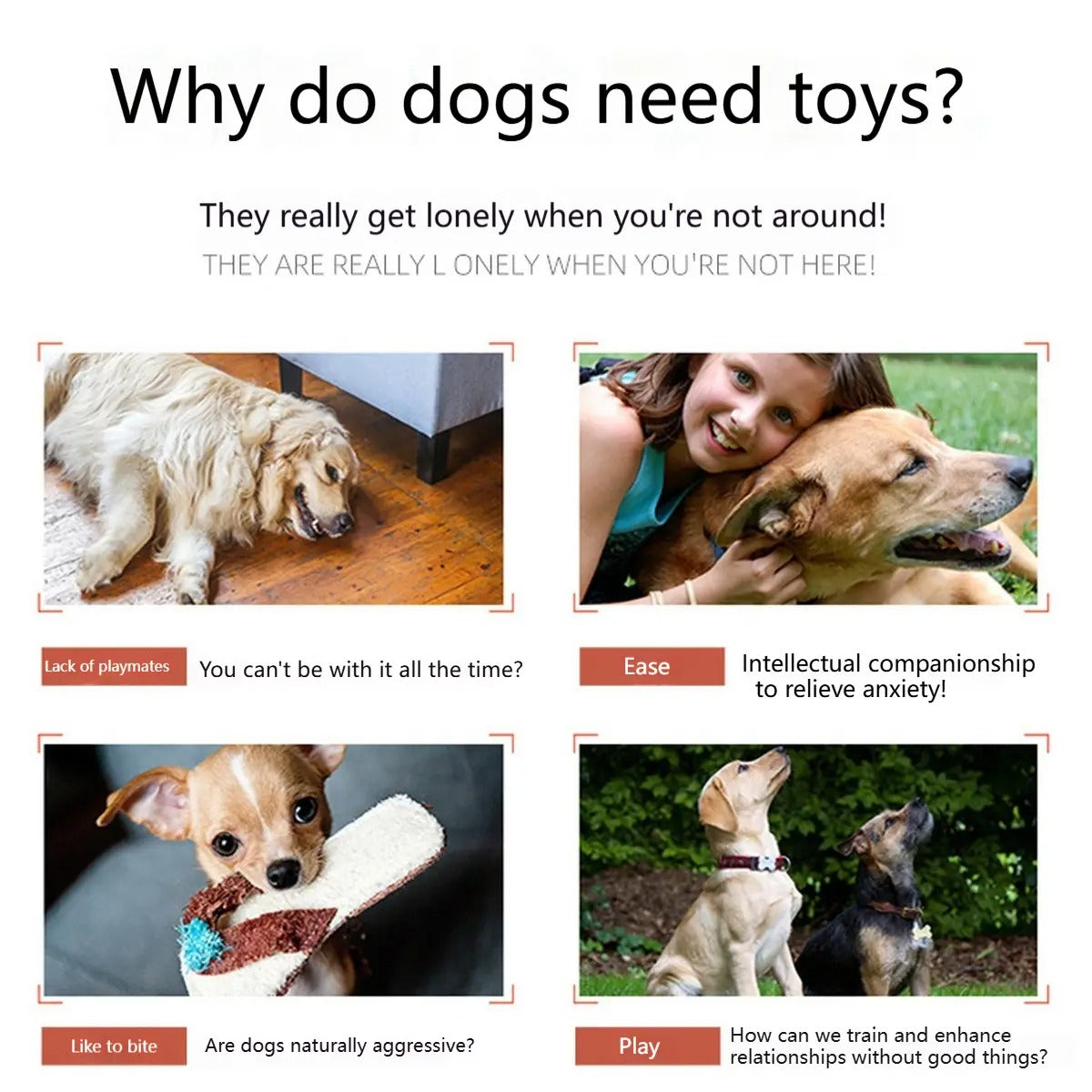 Cute Plush Squeaky Dog Toy, Fun Chew Toy for Pets_CWMM5381