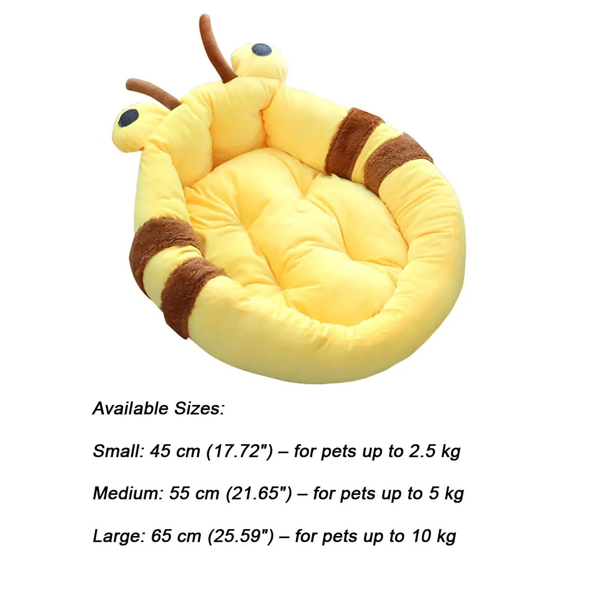 Cartoon Pet Bed Thick Plush High Back Dog Cat Nest_CWMM6455