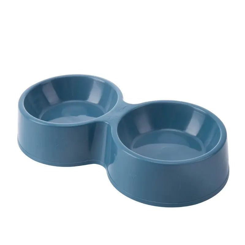 Double Pet Bowl Non-Slip Dog Cat Food Bowl_CWMM5113