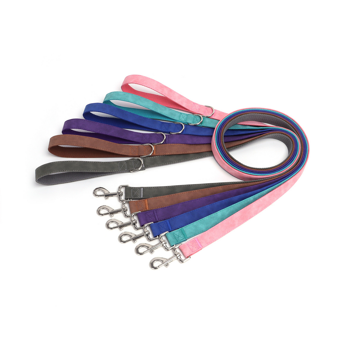 Comfort Dog Leash – PU Grip & Polyester Strap_CWMM7610