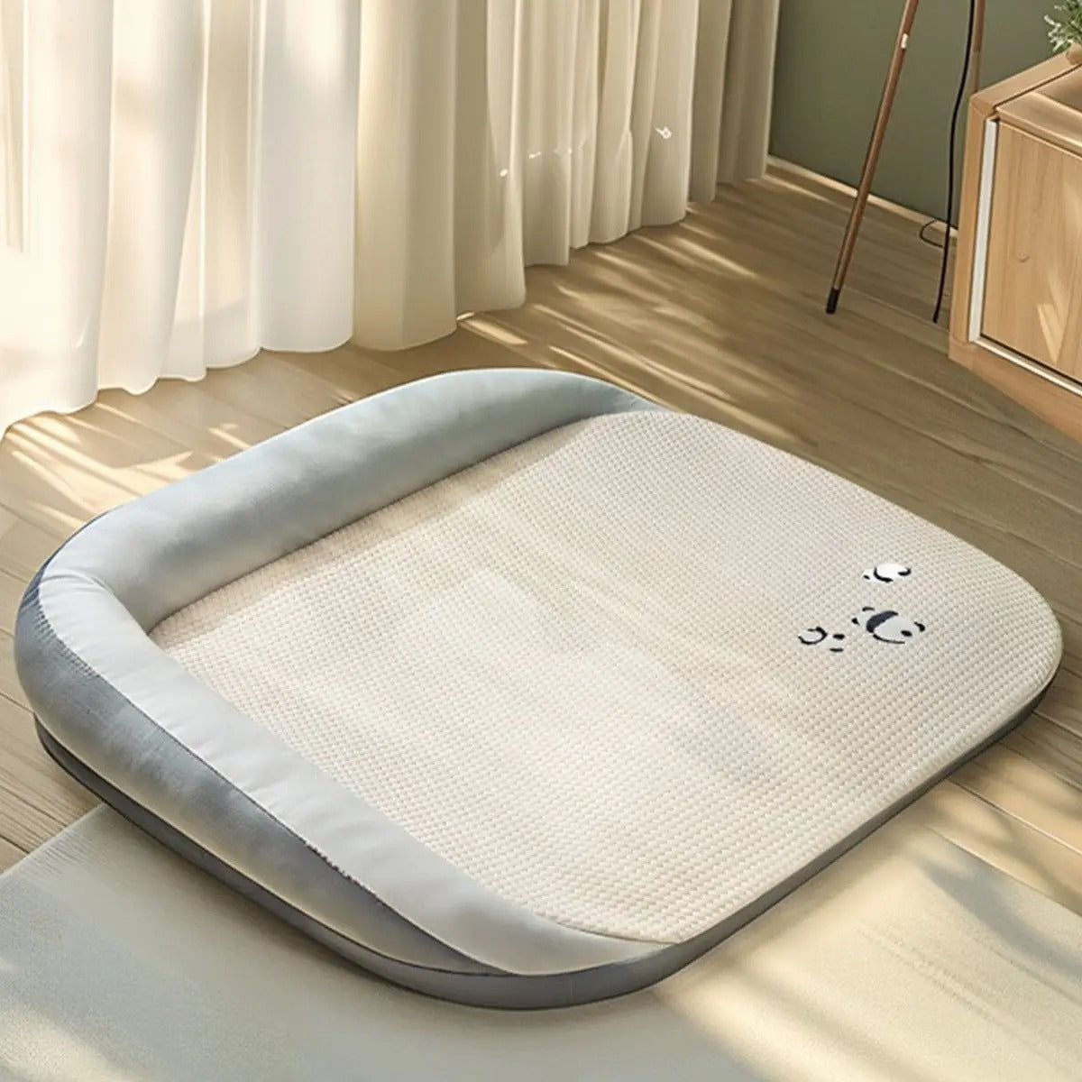 Breathable Dog Cooling Mat, Washable Summer Bed_CWMM7026
