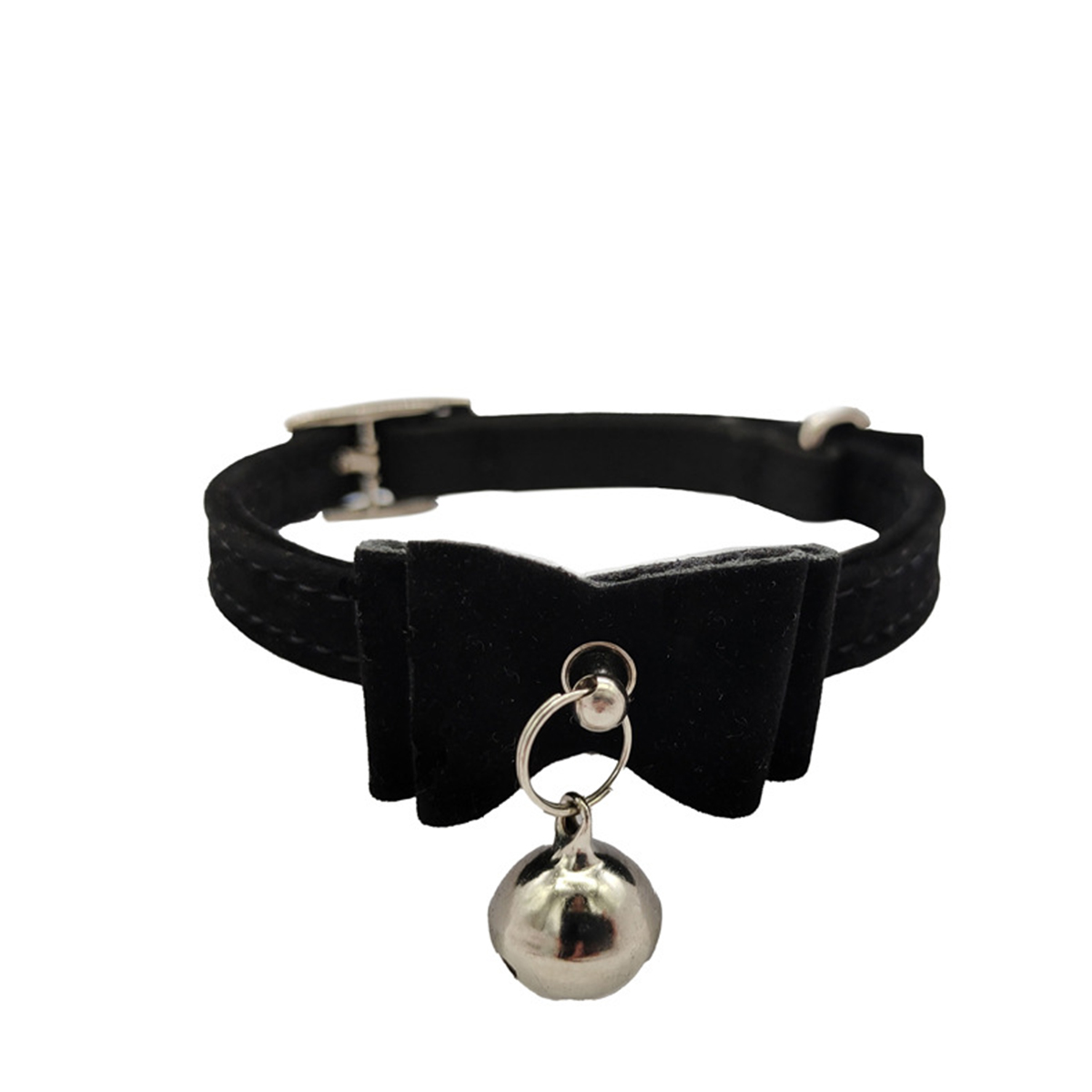 Bow & Bell Pet Collar for Cats & Small Dogs_CWMM7430