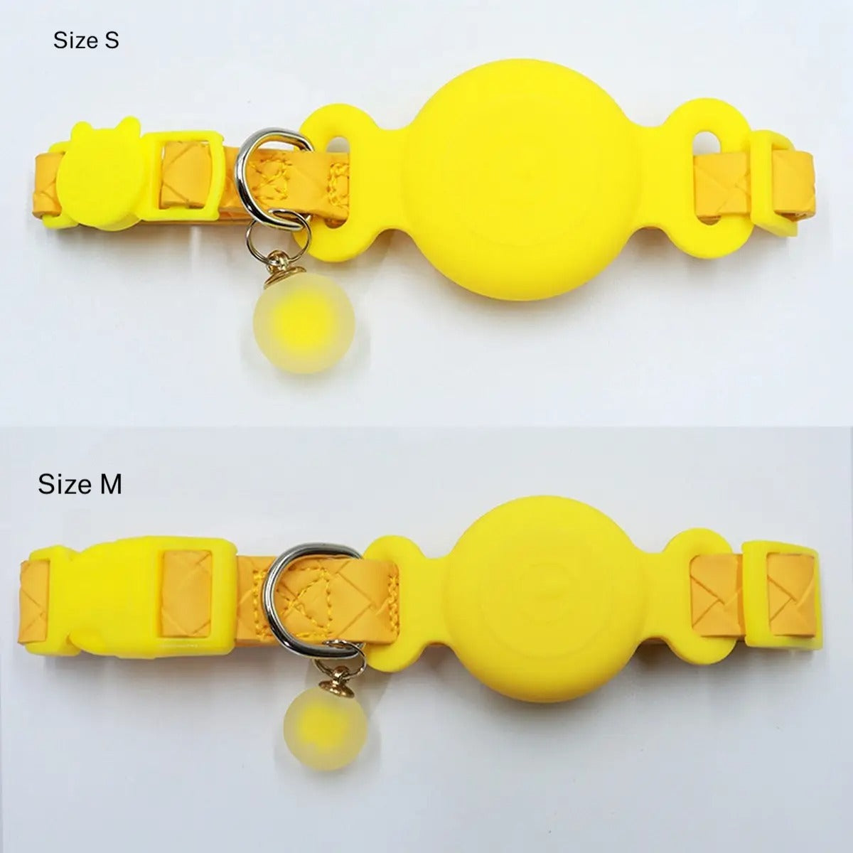 Air Tag Pet Tracker Collar - Waterproof PU_CWMM5969