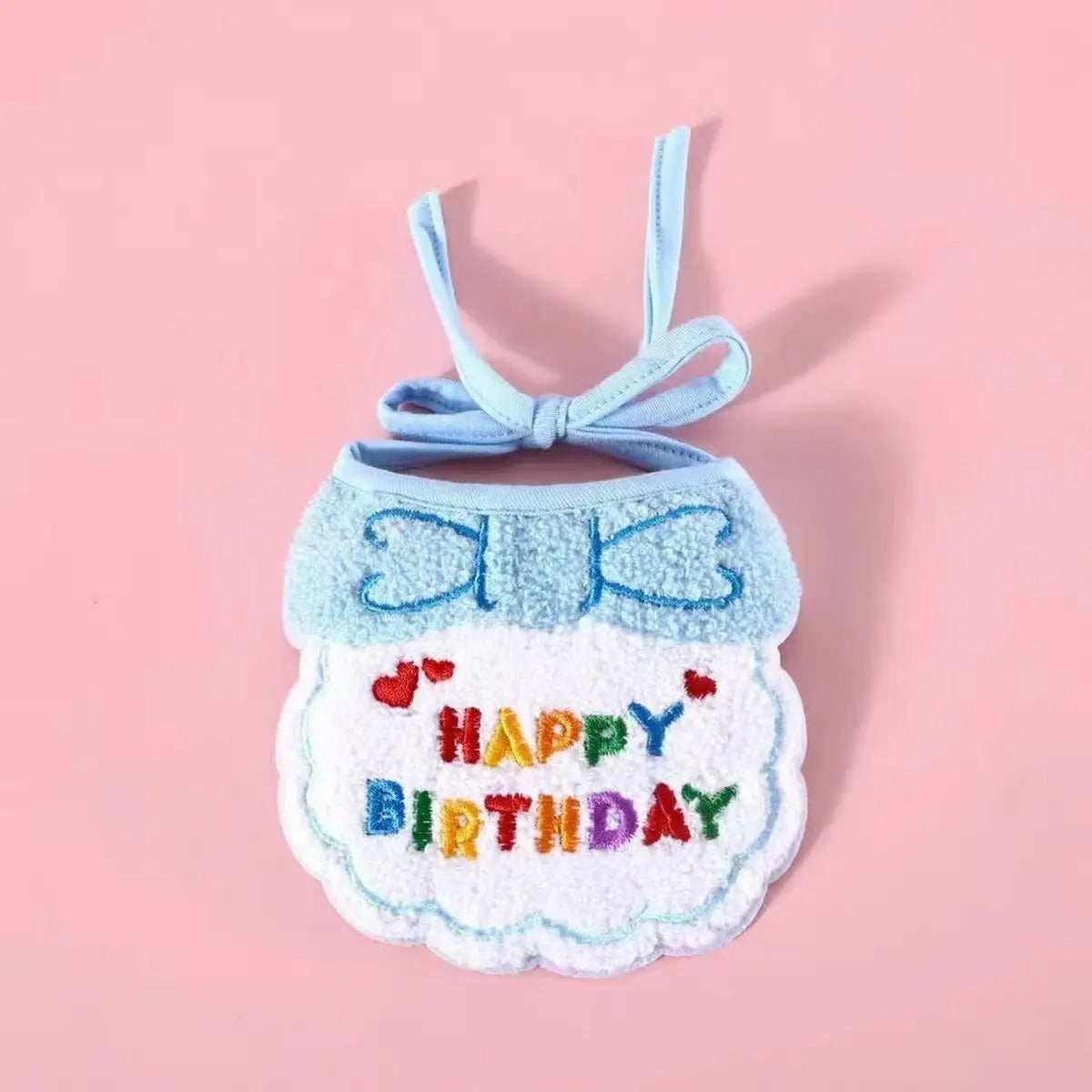 Pet Birthday Hat & Bandana Set for Dogs & Cats_CWAH3744
