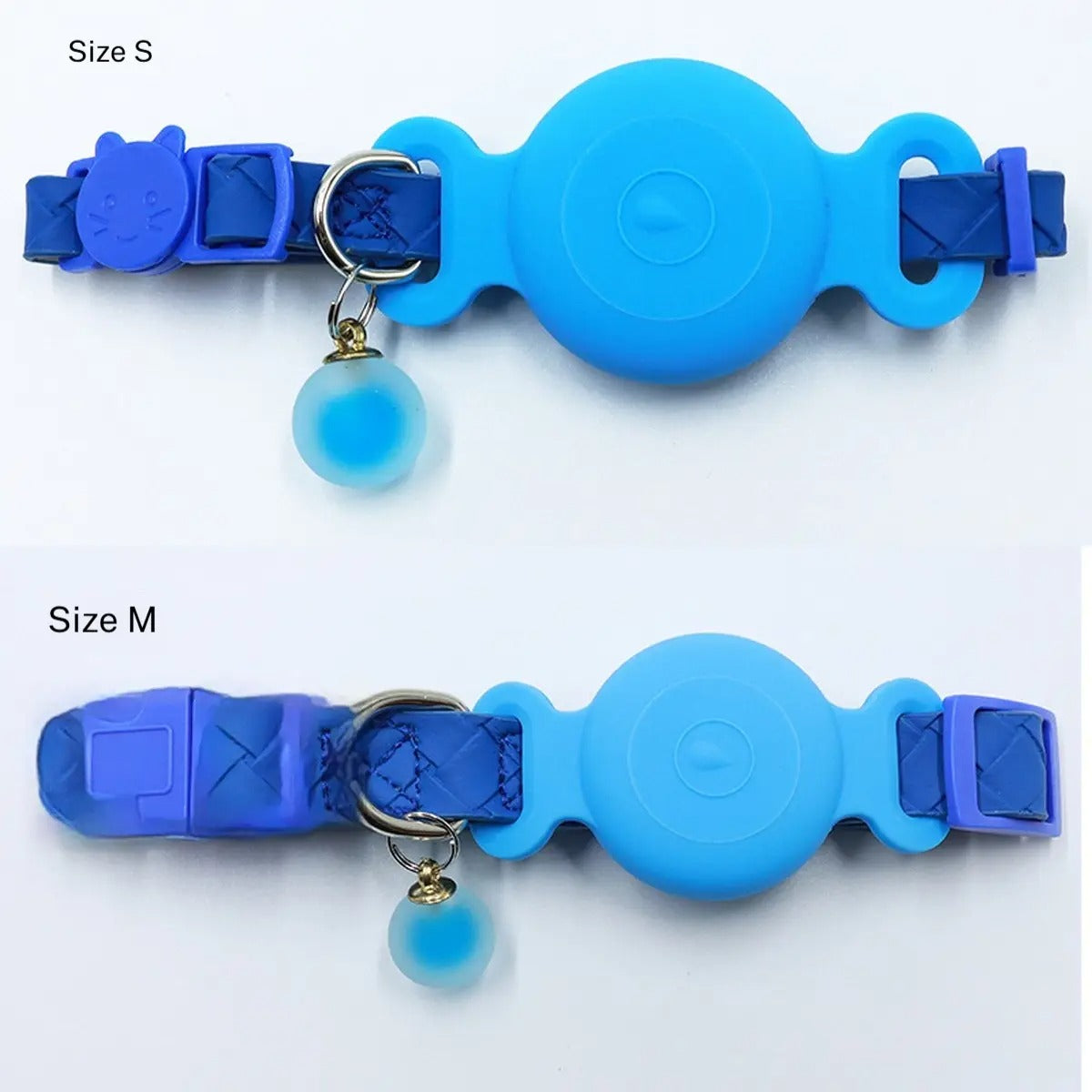 Air Tag Pet Tracker Collar - Waterproof PU_CWMM5969