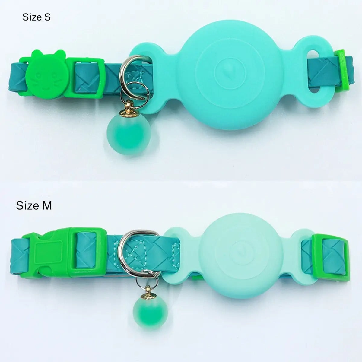 Air Tag Pet Tracker Collar - Waterproof PU_CWMM5969