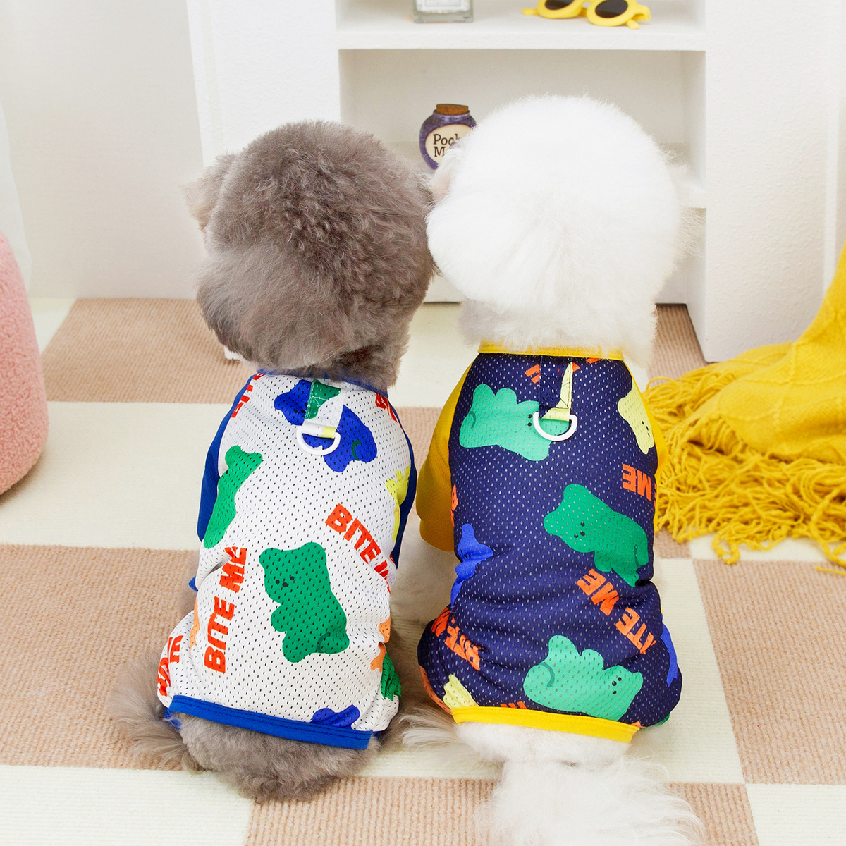 BreezyMesh Pet Jumpsuit – 4-Leg Summer Suit_CWMM6989