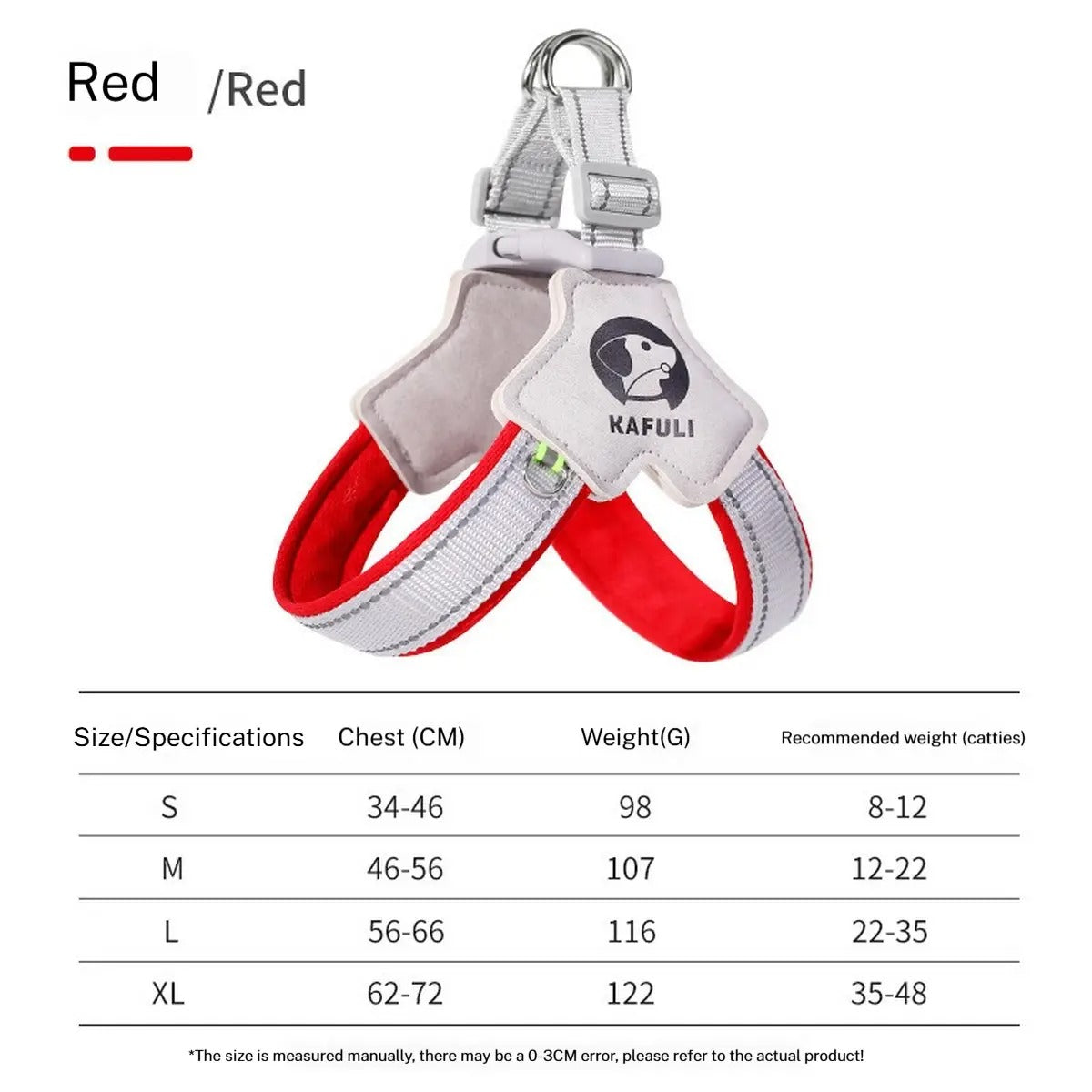 Corgi No-Pull Y Harness Adjustable Dog Vest Leash_CWMM7302