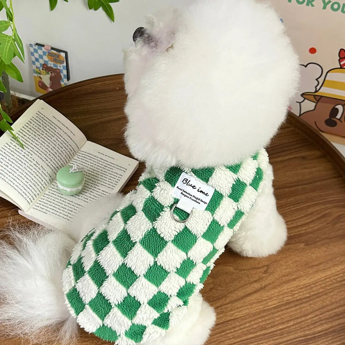 Autumn Plush Warm Pet Vest for Small Dogs & Cats_CWMM5859