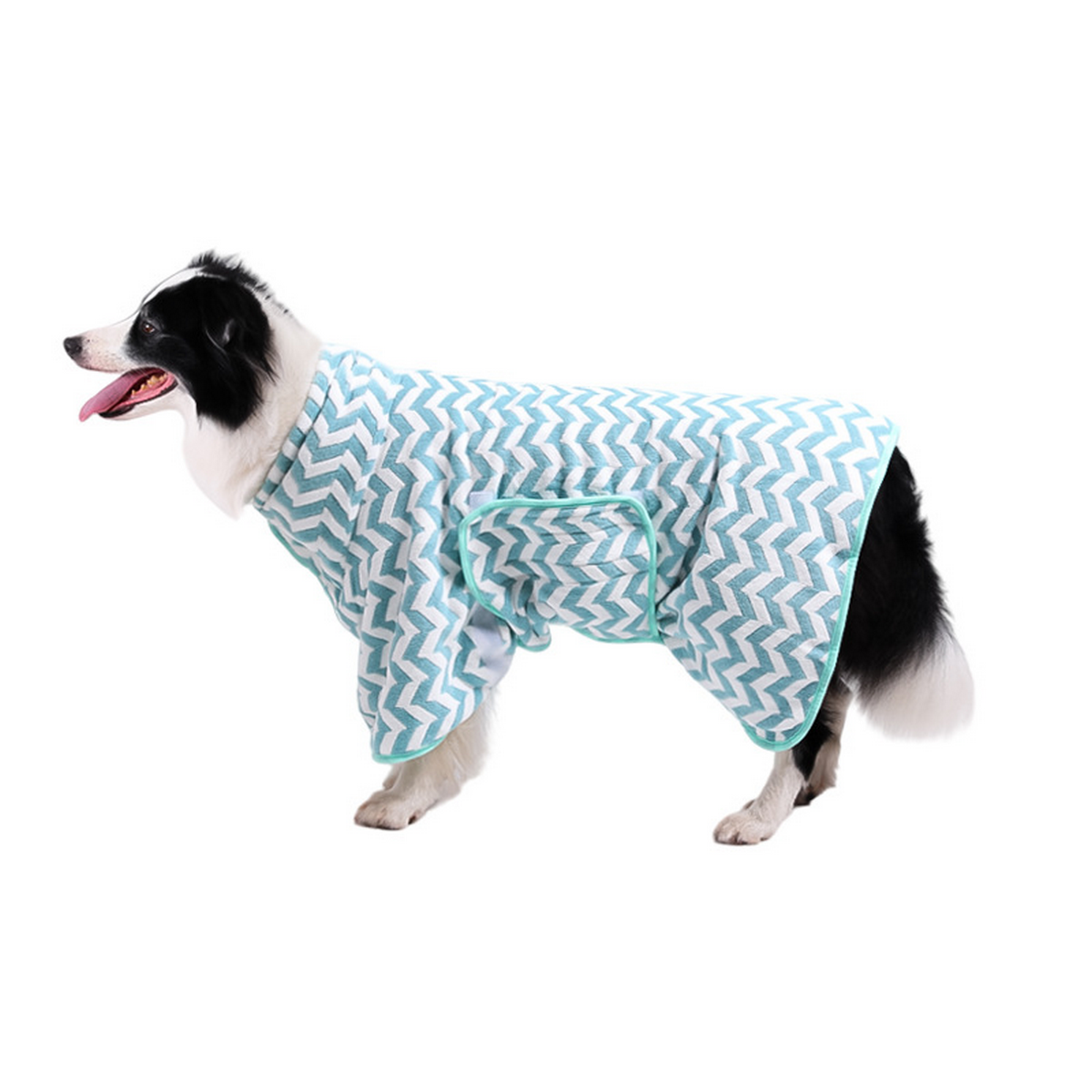 Pet Bathrobe Towel – XL Size for Dogs and Cats_CWMM7481