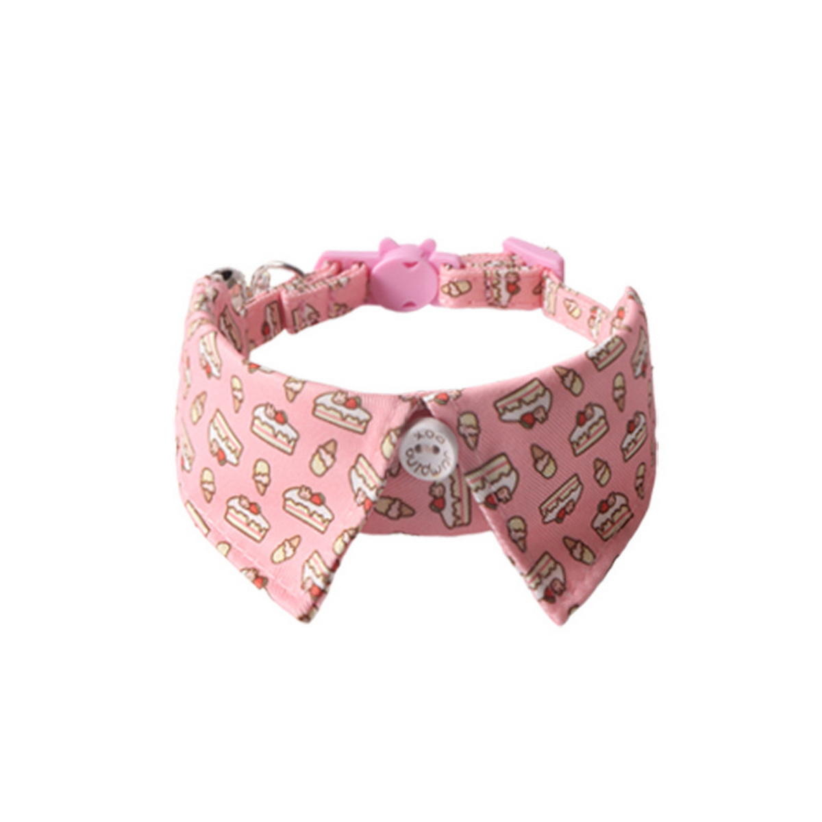 Metal Buckle Cat Collar – Shirt Style & Color Clip_CWMM7617