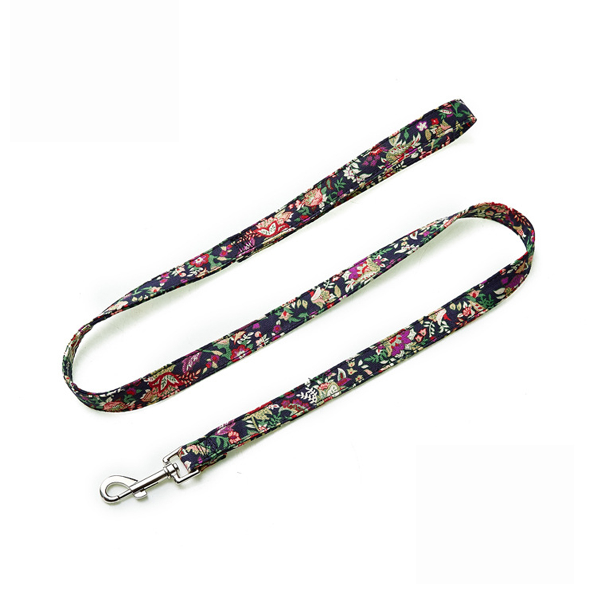 Boho Dog Leash – Floral Ethnic Print Design_CWMM7613
