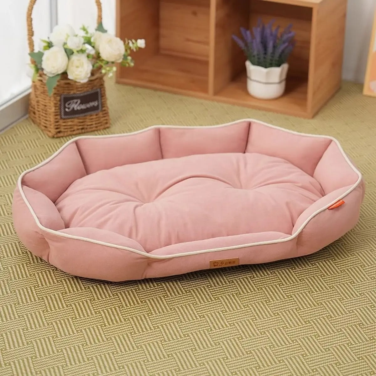 Durable Tech Fabric Pet Bed – Oval Shape_CWMM7654