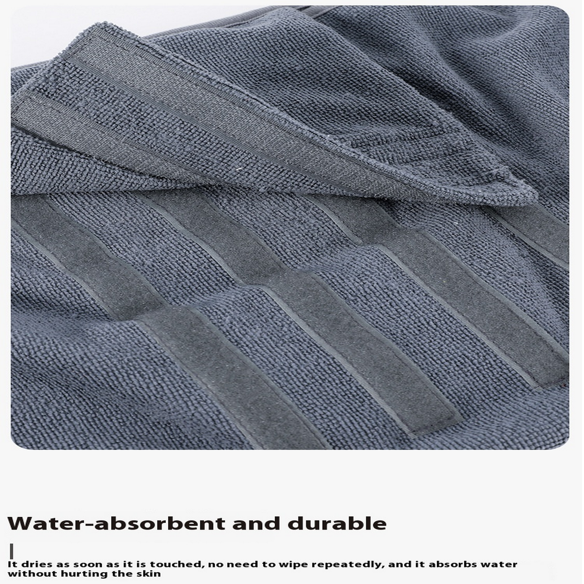 Pet Bathrobe Towel – Quick Dry for Medium Dogs_CWMM7489