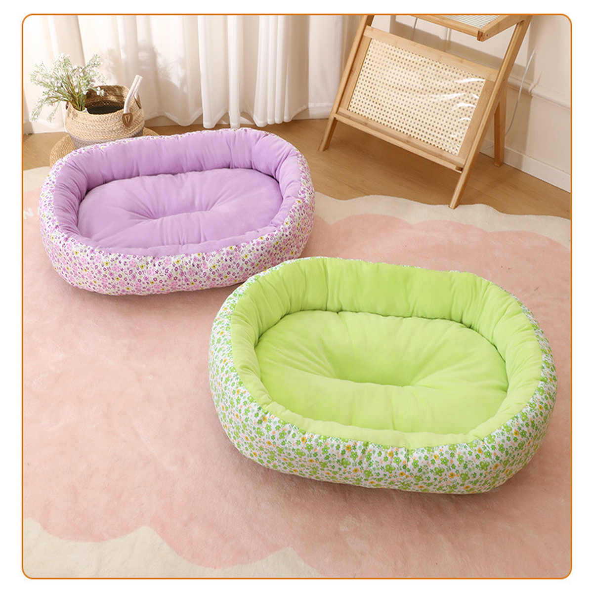 All-Season Pet Bed for Small and Medium Dogs_CWMM7852