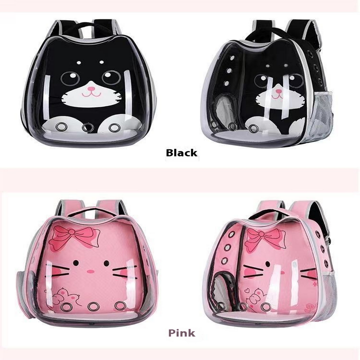 KittyTrek Cartoon Bubble Pet Backpack_CWMM6842