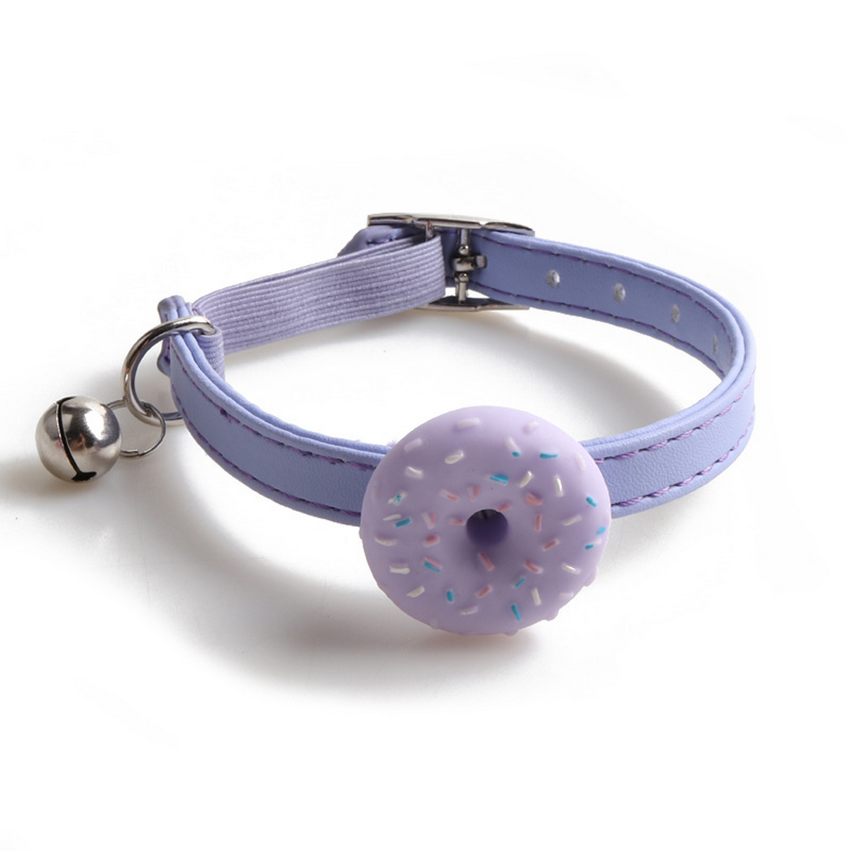 Macaron Elastic Cat Collar – Donut & Heart Cake_CWMM7754