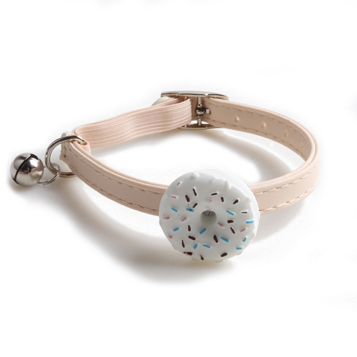 Macaron Elastic Cat Collar – Donut & Heart Cake_CWMM7754