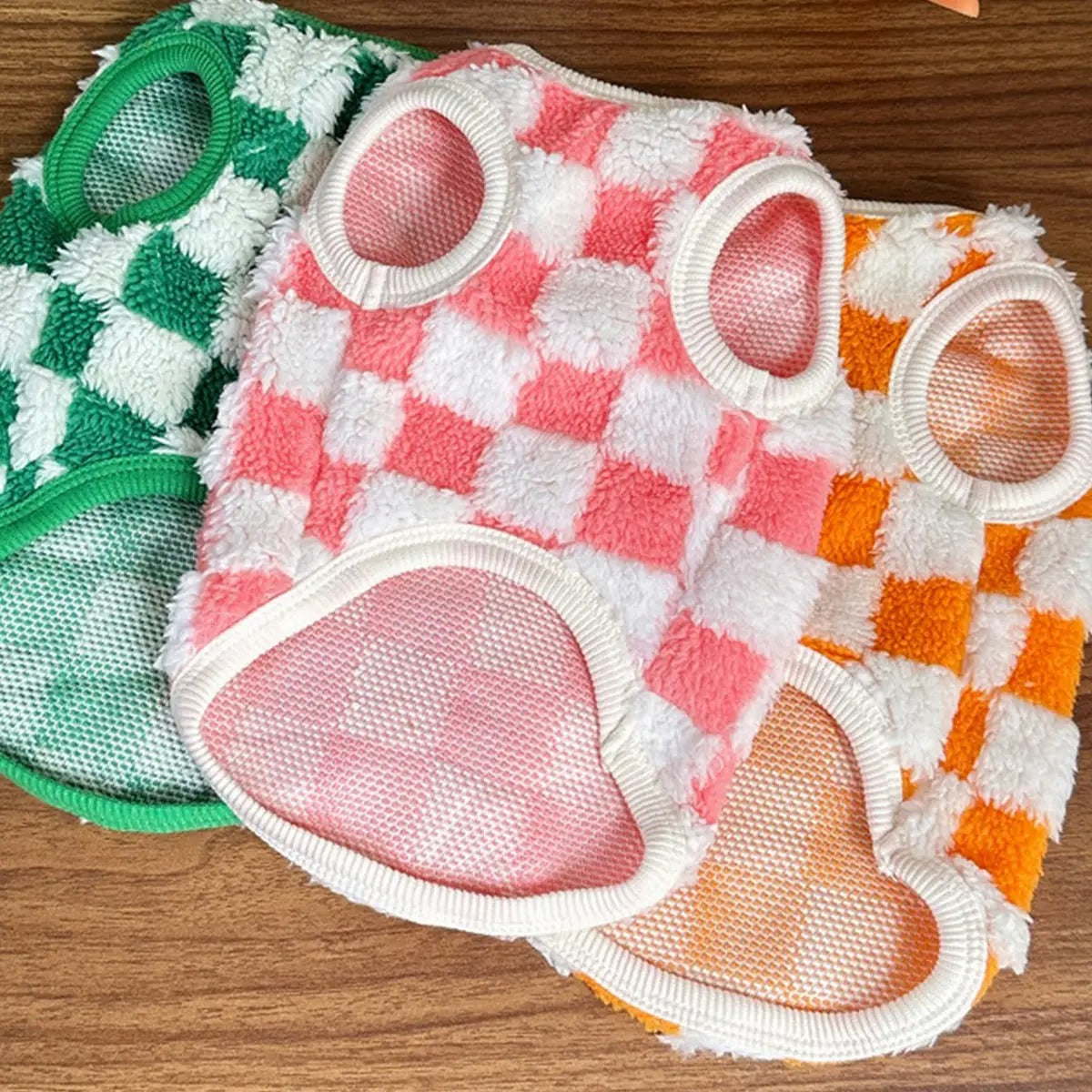 Autumn Plush Warm Pet Vest for Small Dogs & Cats_CWMM5859