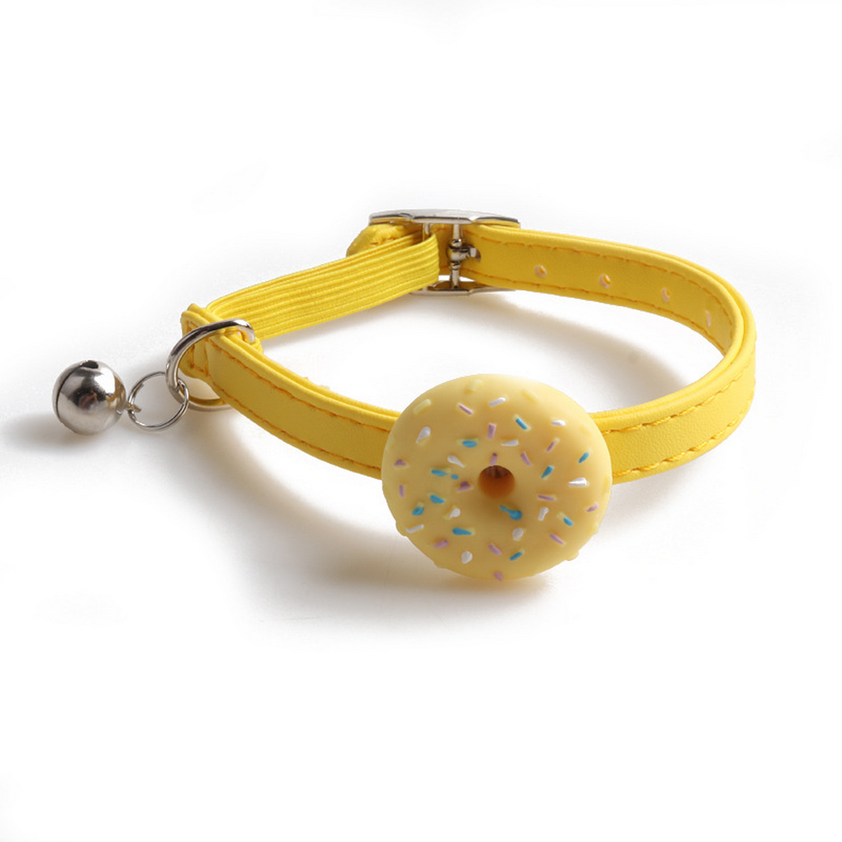 Macaron Elastic Cat Collar – Donut & Heart Cake_CWMM7754