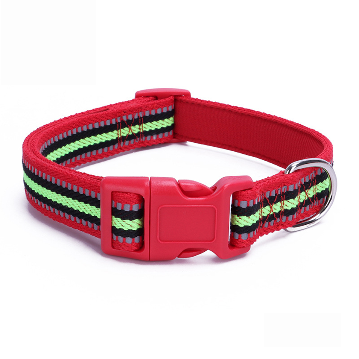 Dog Collar – Reflective, Padded, Adjustable Fit_CWMM7589