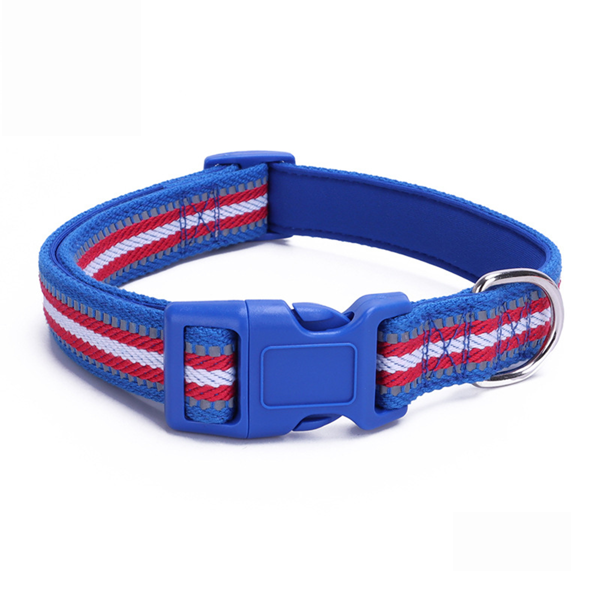 Dog Collar – Reflective, Padded, Adjustable Fit_CWMM7589