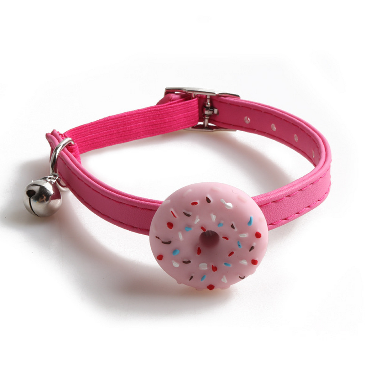 Macaron Elastic Cat Collar – Donut & Heart Cake_CWMM7754