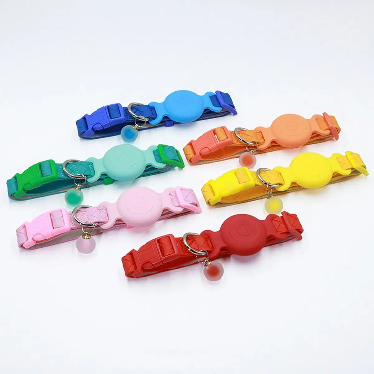 Air Tag Pet Tracker Collar - Waterproof PU_CWMM5969
