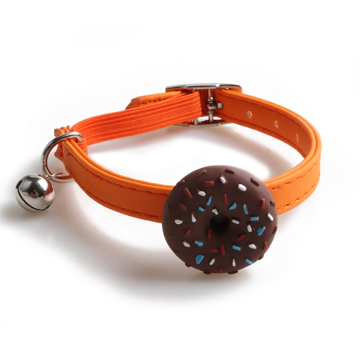 Macaron Elastic Cat Collar – Donut & Heart Cake_CWMM7754