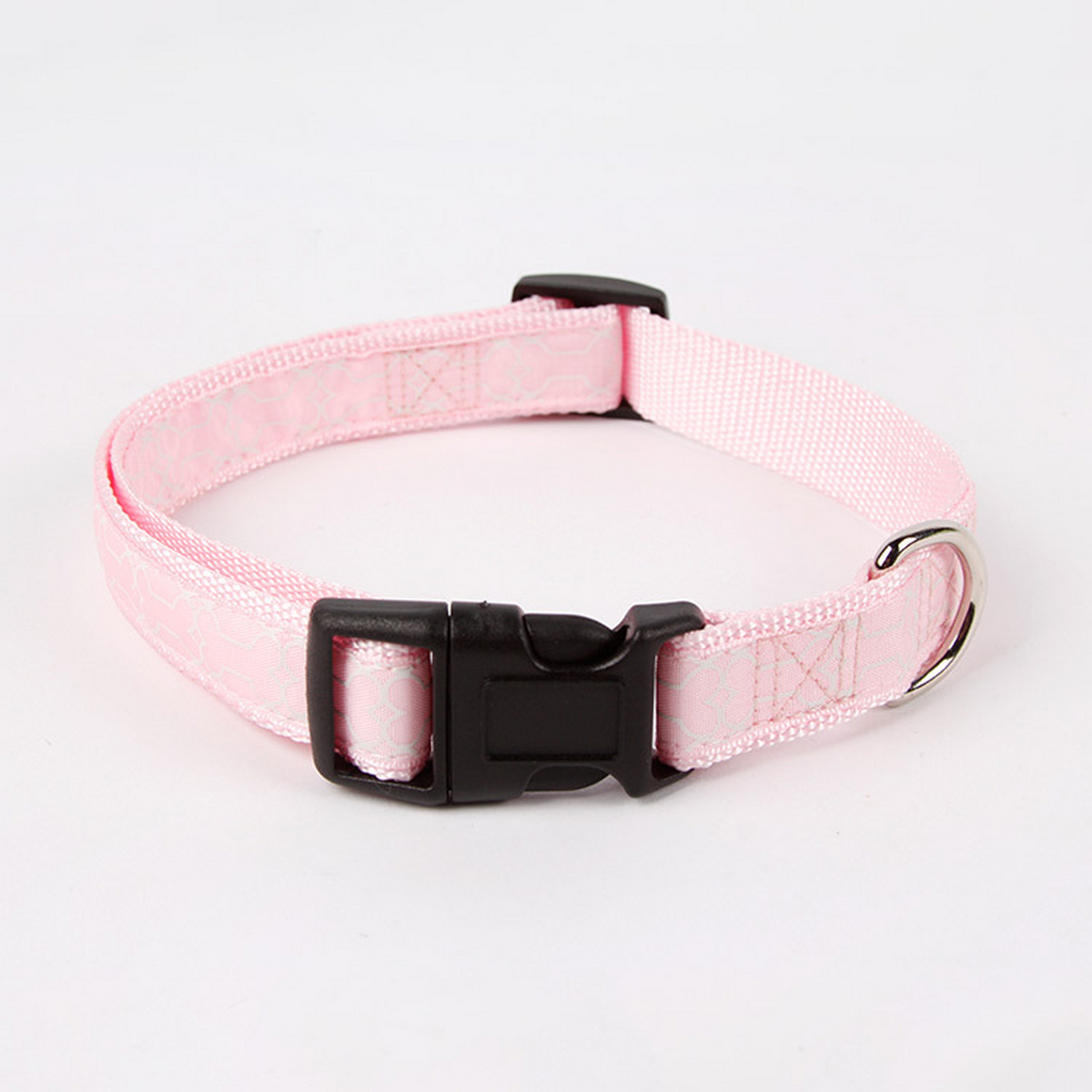 Adjustable Dog Collar with Bone Design for Walks_CWMM7435