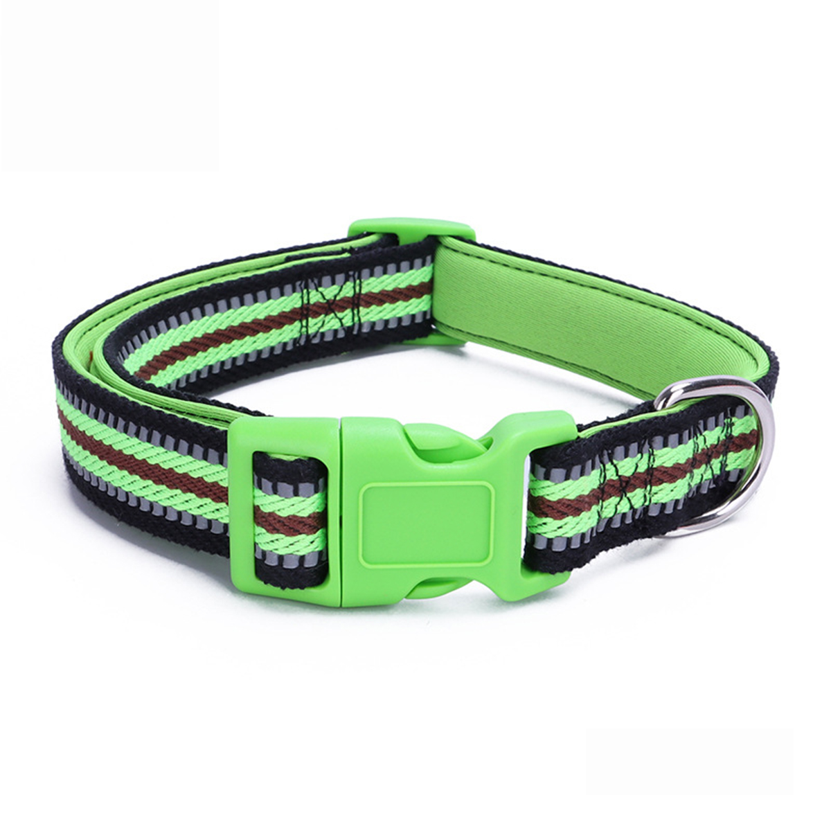 Dog Collar – Reflective, Padded, Adjustable Fit_CWMM7589