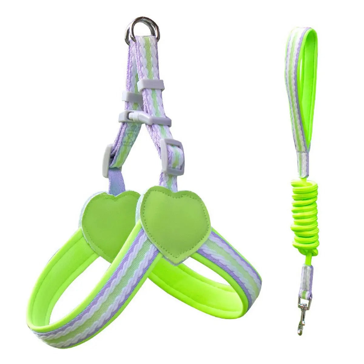 Adjustable Dog&Cat Harness Leash Set for All Sizes_CWMM5952