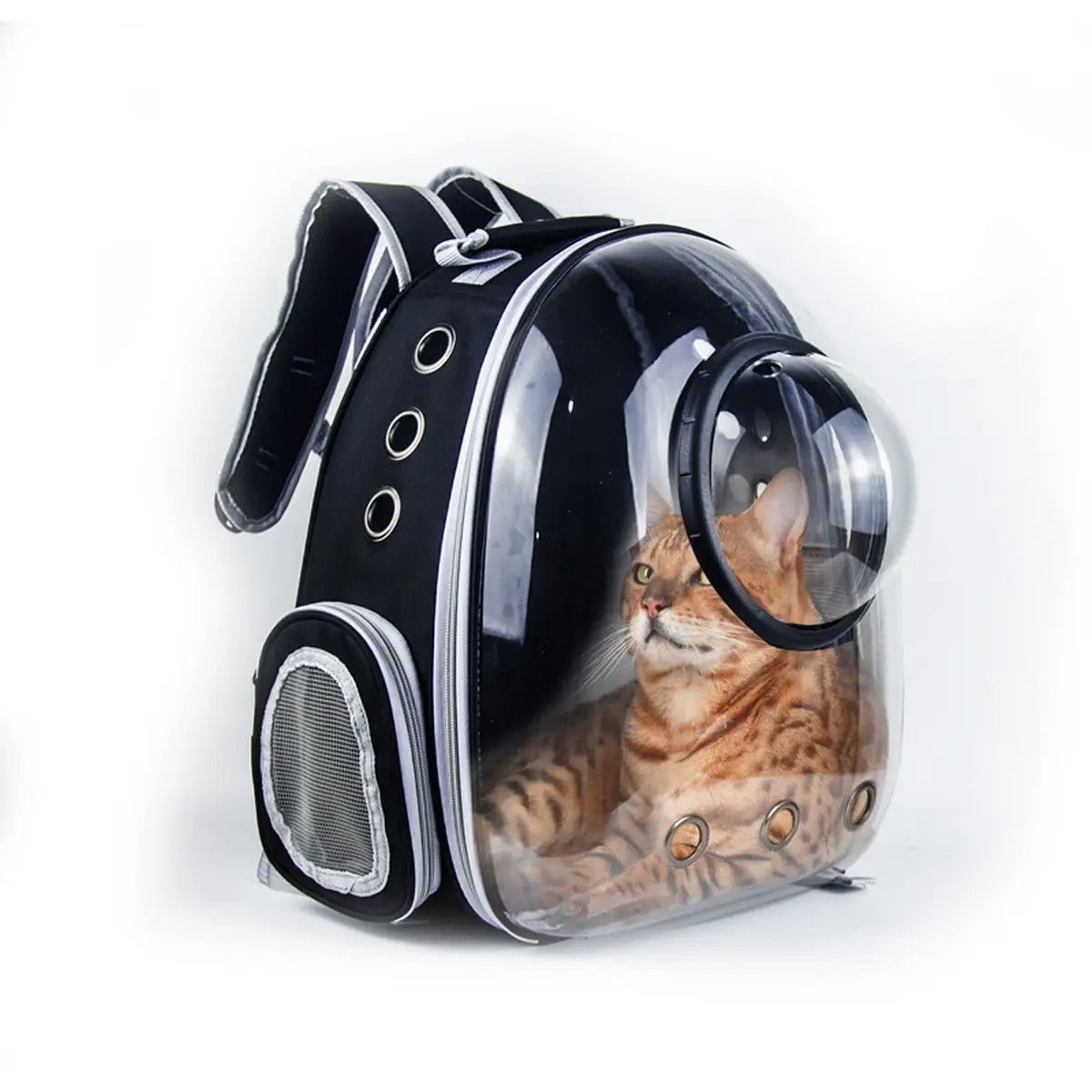 Clear Dome Pet Backpack Carrier for Cats & Dog_CWMM6030