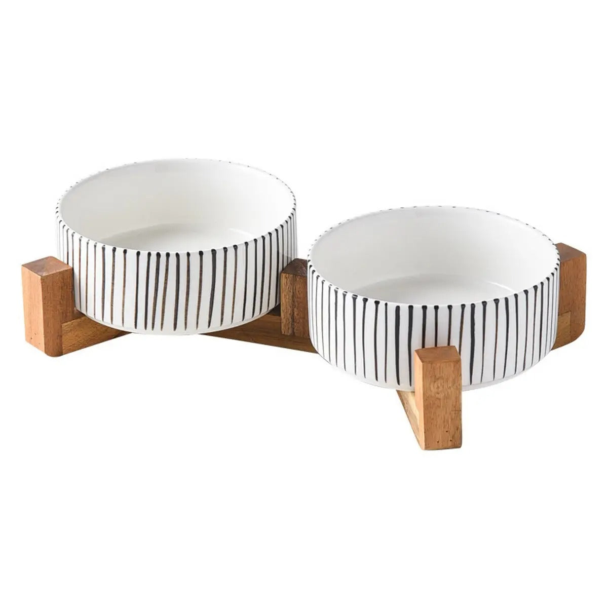 Hepburn Style Elevated Ceramic Pet Bowl_CWMM5949