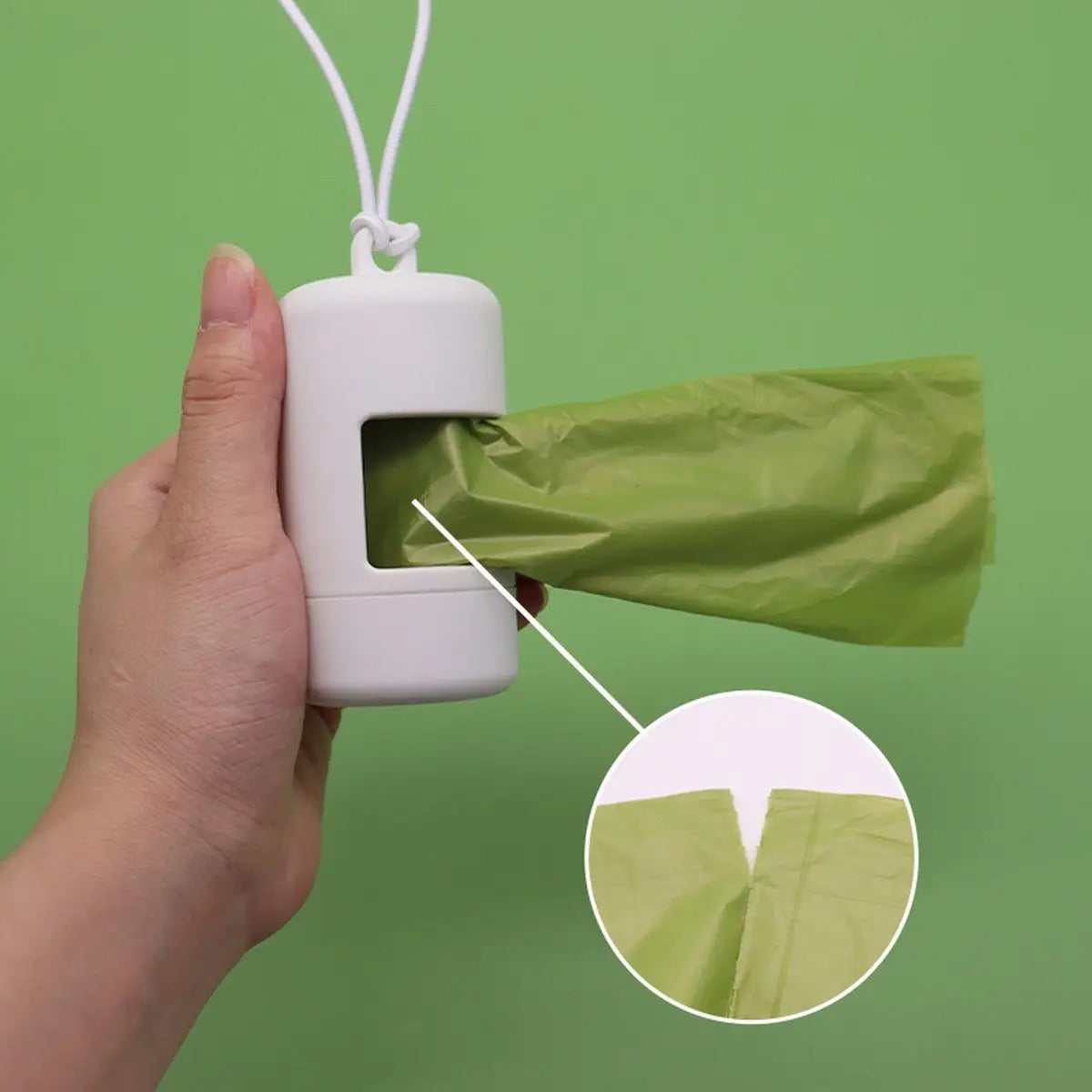 Dog Poop Bags with Dispenser - Biodegradable_CWMM7928