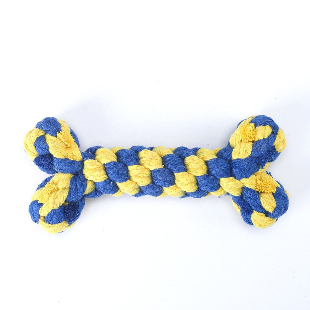 Cotton Rope Bone Dog Toy – Durable & Dental_CWMM8028