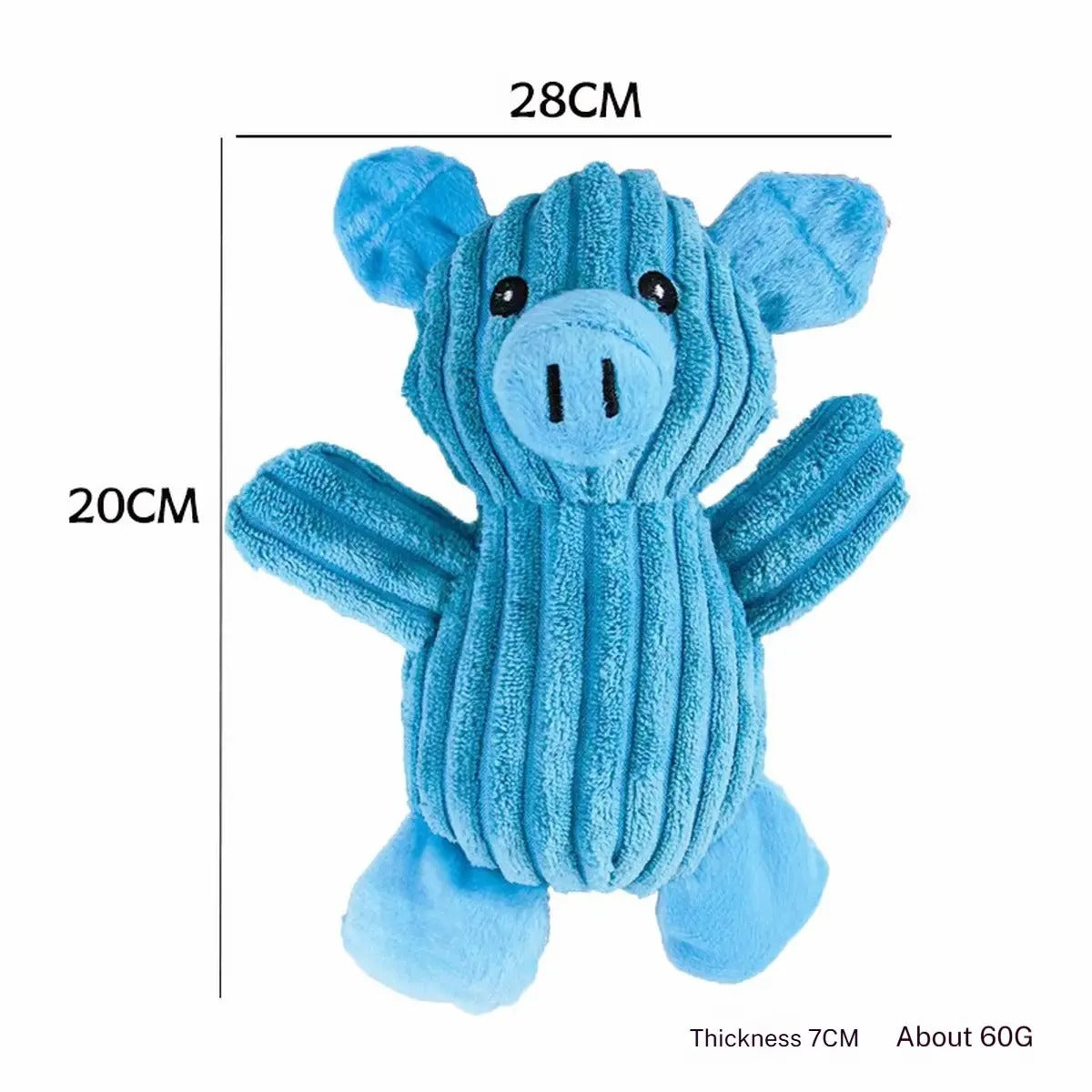 Durable Squeaky Plush Toys for Cat Dog Training_CWMM5376