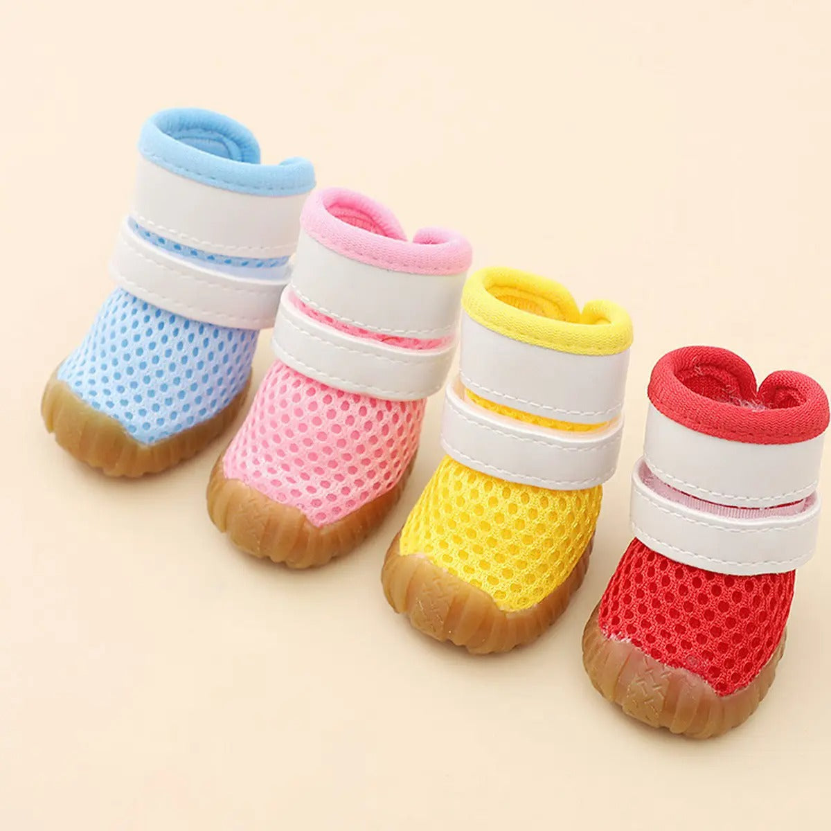 All-Season Dog Shoes – Waterproof Velcro Booties_CWMM7254