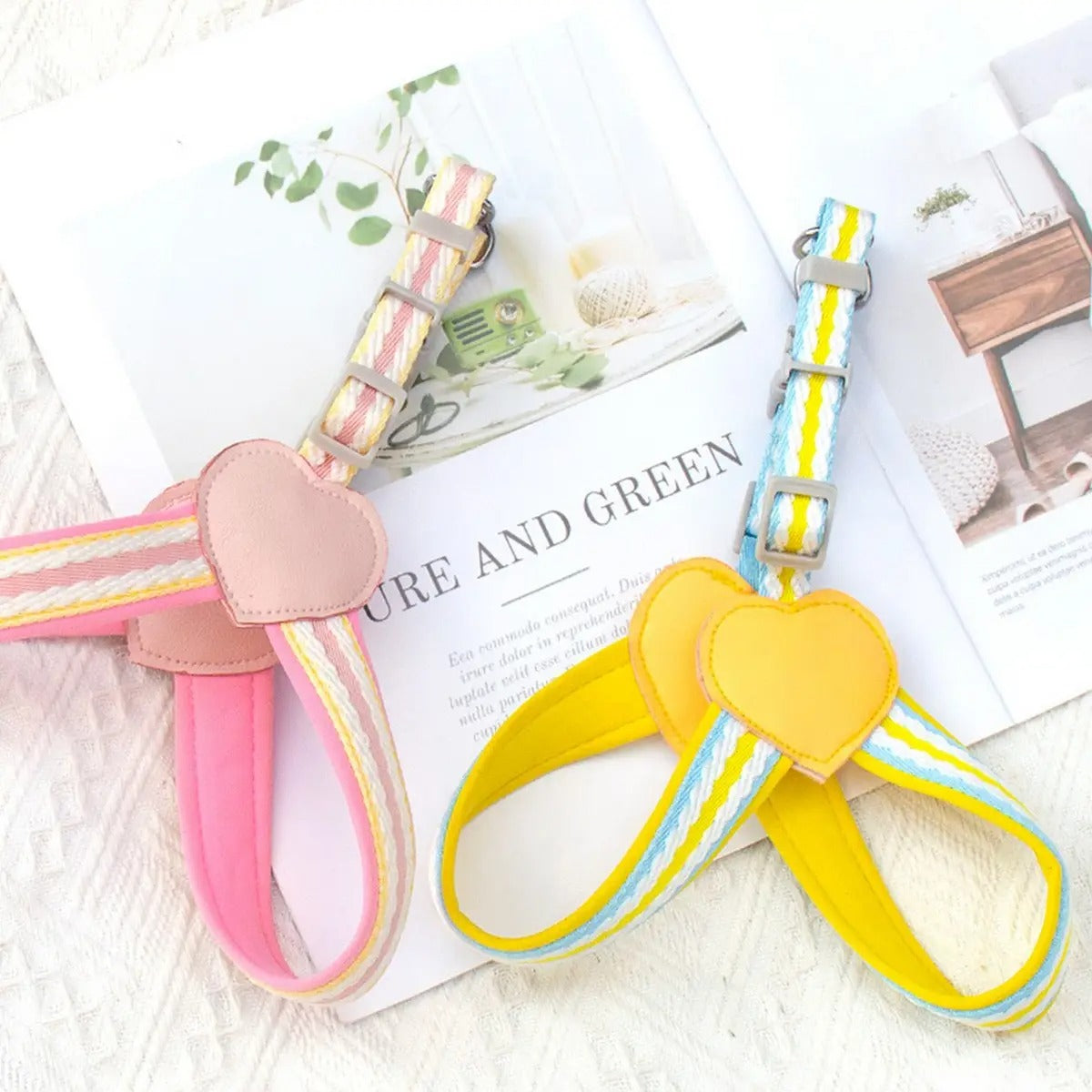 Adjustable Dog&Cat Harness Leash Set for All Sizes_CWMM5952
