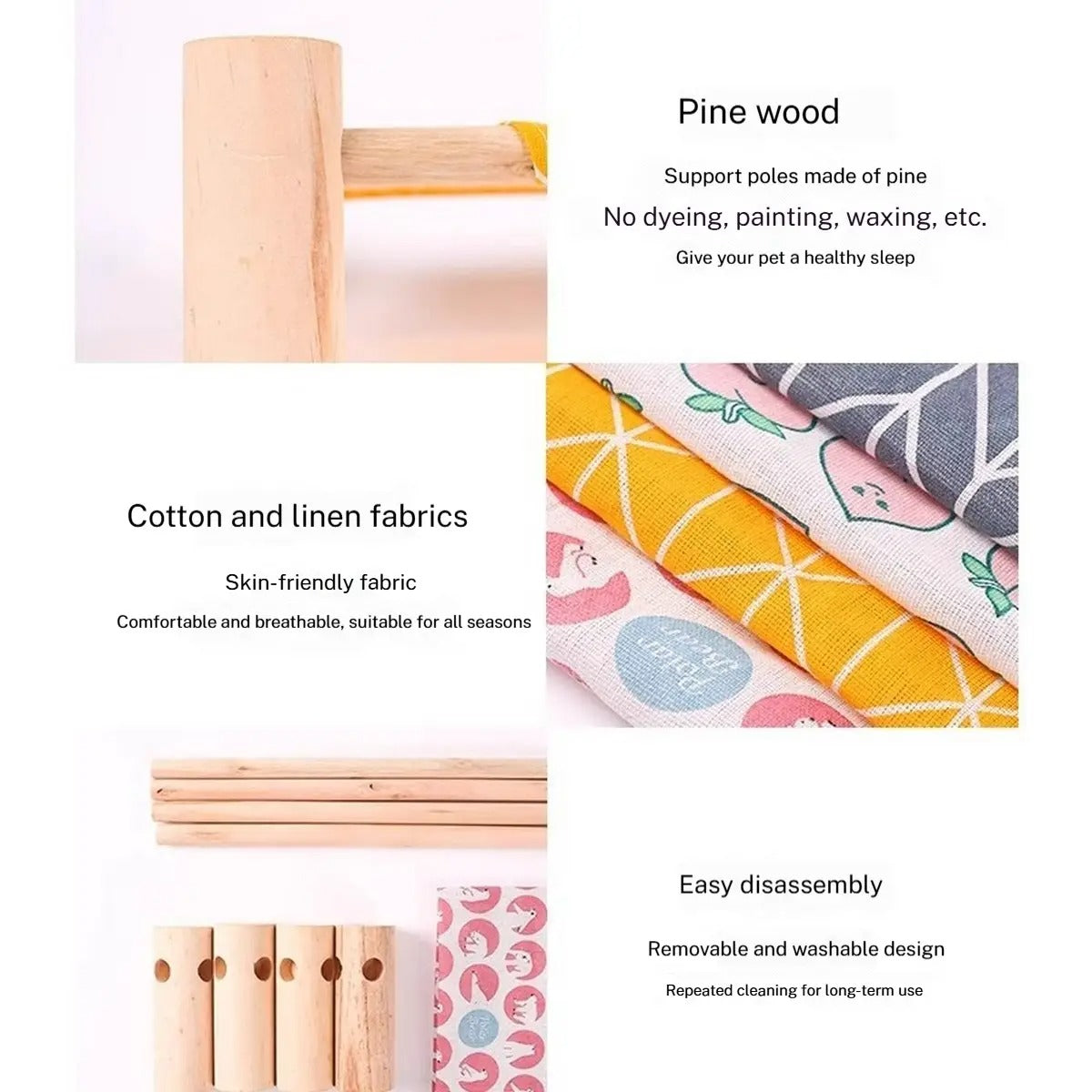 Elevated Pet Bed for Summer and All Seasons_CWMM6288