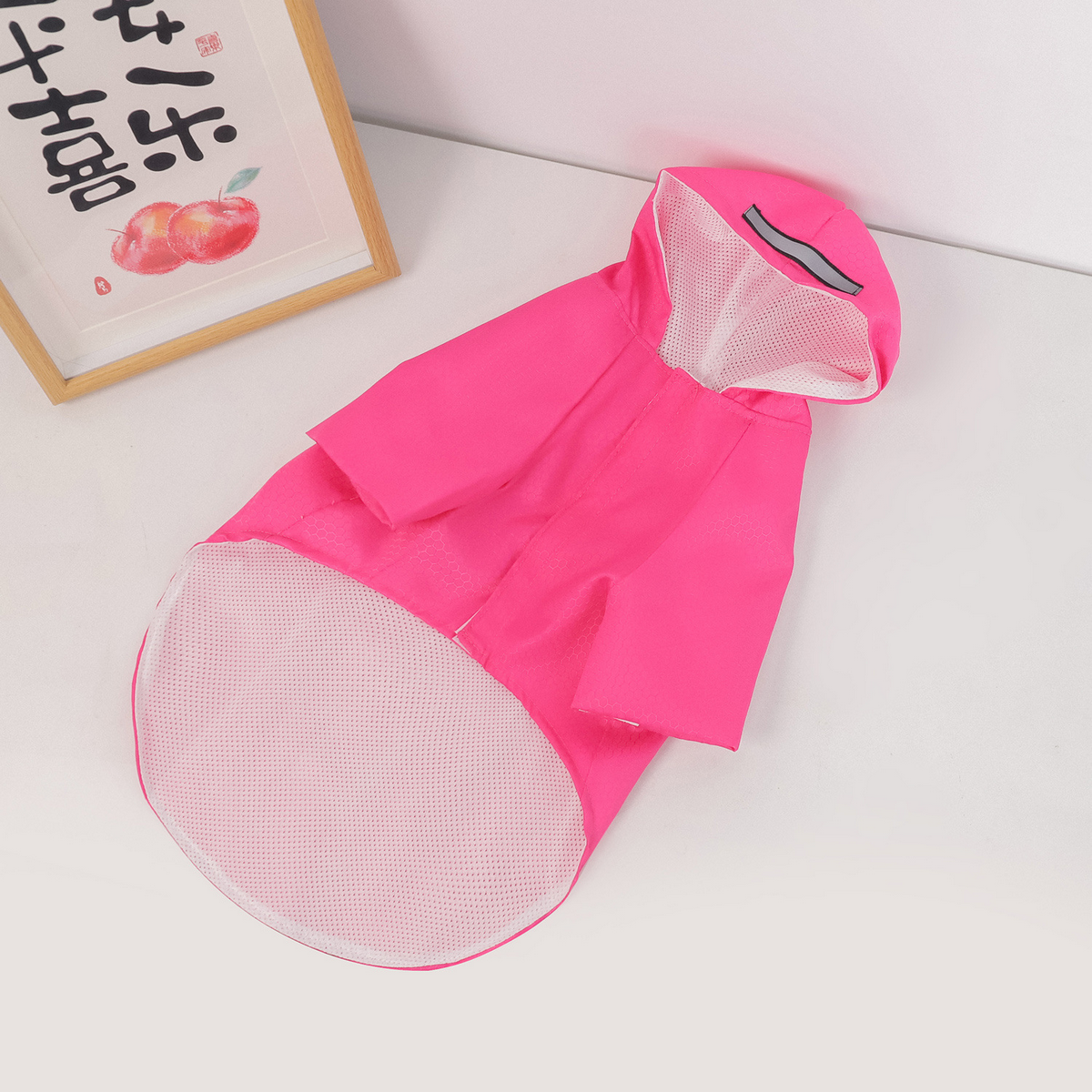 Dog Waterproof Raincoat with Reflective_CWMM7308