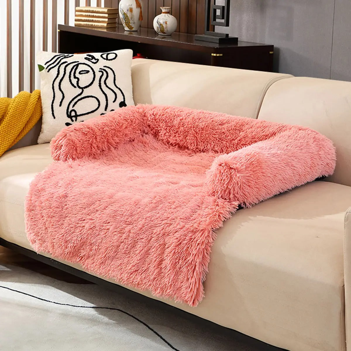 Angled Back Pet Cushion – Removable Liner_CWMM5325
