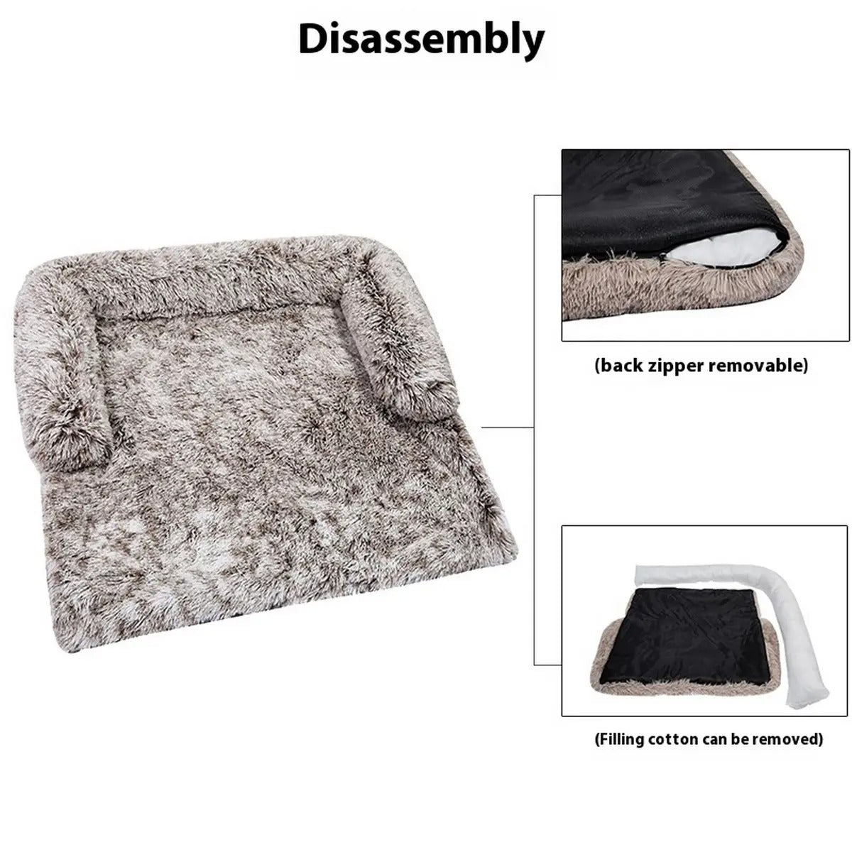 Angled Back Pet Cushion – Removable Liner_CWMM5325