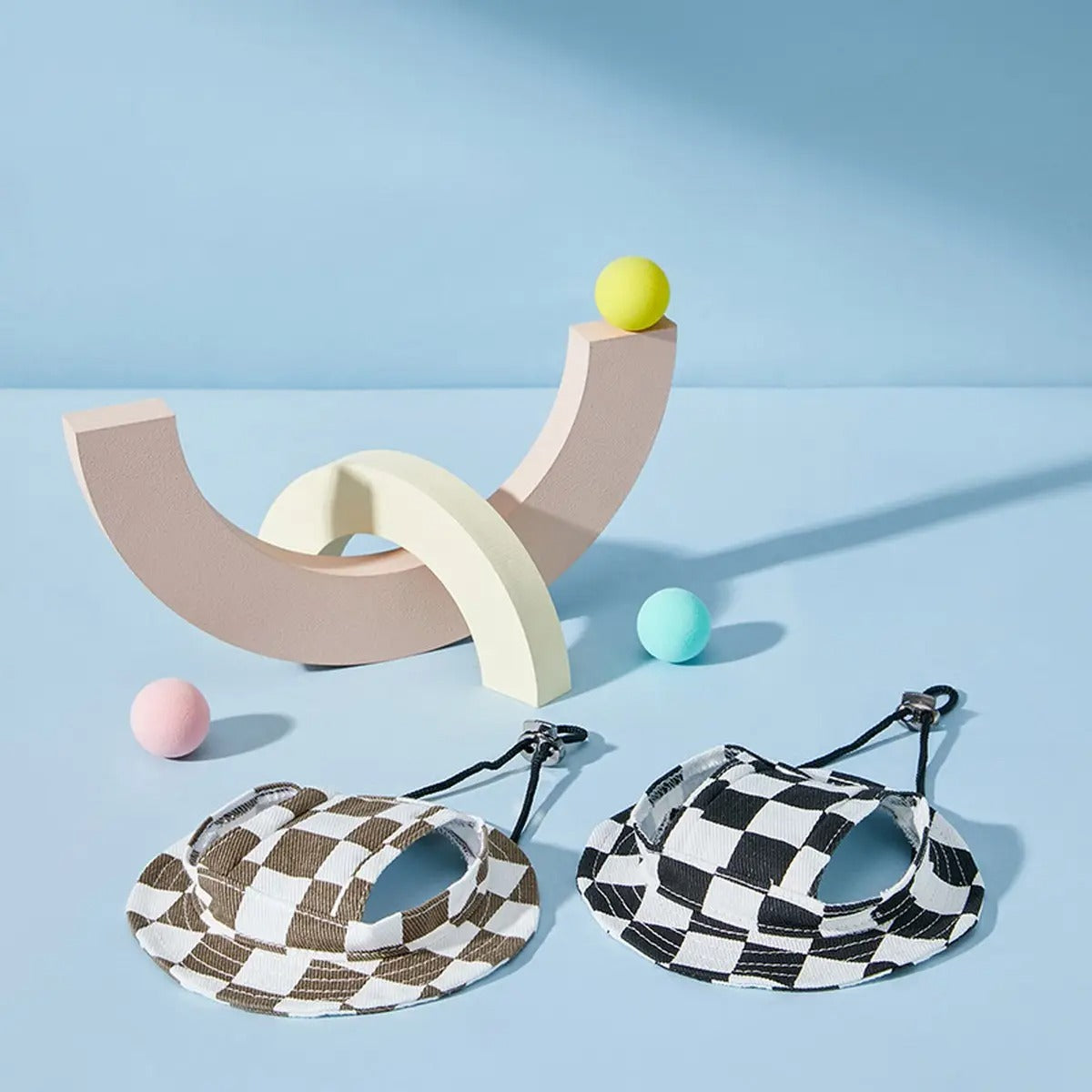 Cute Sun Hat for Dogs & Cats – Ear Exposing Design_CWAH3716