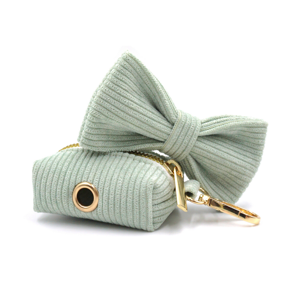 Corduroy Dog Harness Set – Leash & Bowtie_CWMM7085