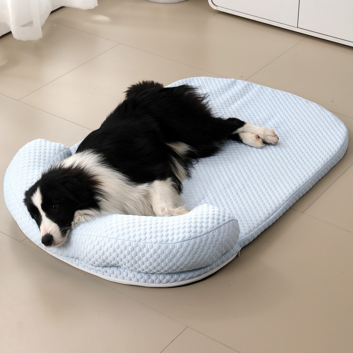 Breathable Ice Bean Pet Bed Mat for Summer_CWMM7841